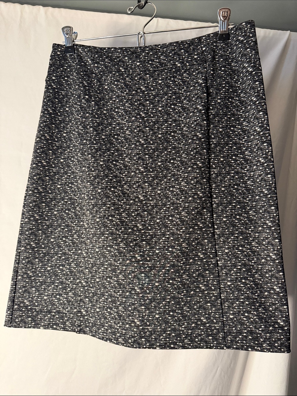 MICHAEL Michael Kors Pencil Skirt Women 4 Black Speckled Like New Professional